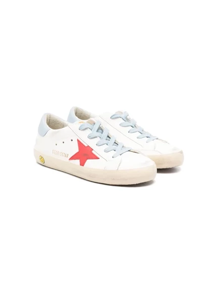 Детские кроссовки Golden Goose Kids Super Star Classic, белые