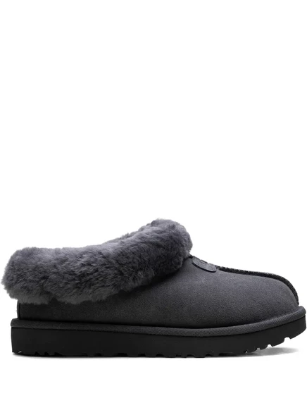 Женские тапочки UGG Tazzette с овчиной, серые