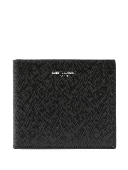 Мужское портмоне Saint Laurent Paris East/West, черное
