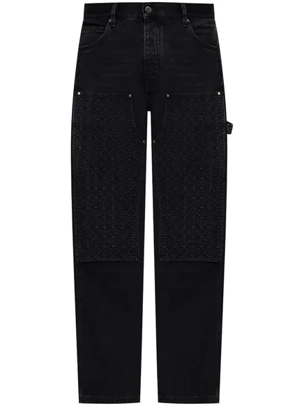 Мужские прямые джинсы Amiri MA Quad, черные