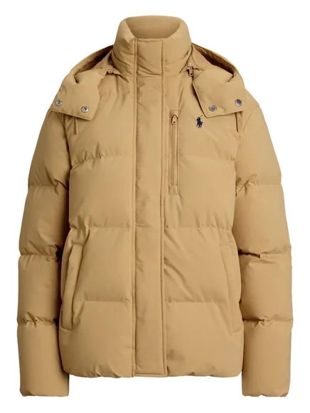 Стеганый пуховик Polo Ralph Lauren neutrals