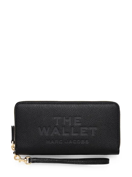Кошелек Marc Jacobs Continental кожаный, черный