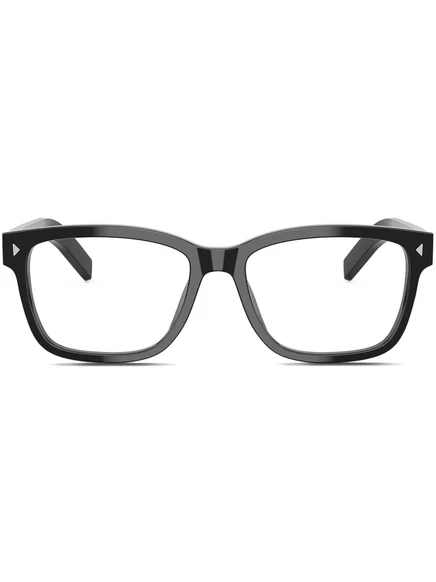 Мужские очки Prada Eyewear квадратные, ацетатные, черные