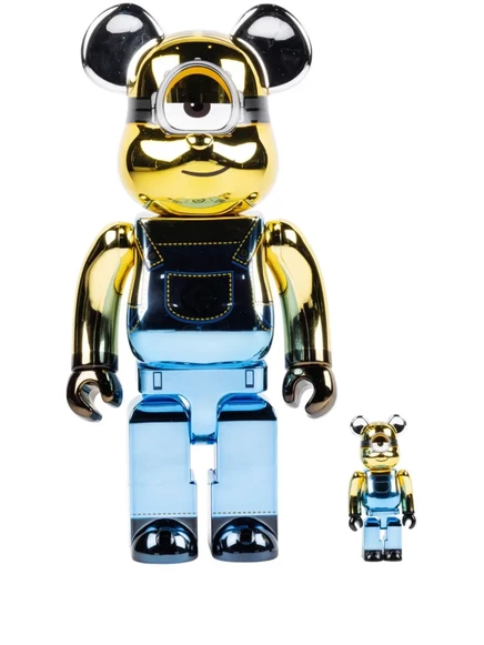 Фигурки MEDICOM TOY Stuart Chrome (100%/400%), синие