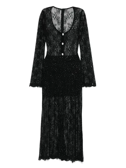 Кружевное платье NISSA black