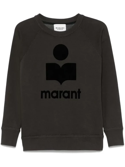 Женский свитшот Marant Étoile Millyny, черный
