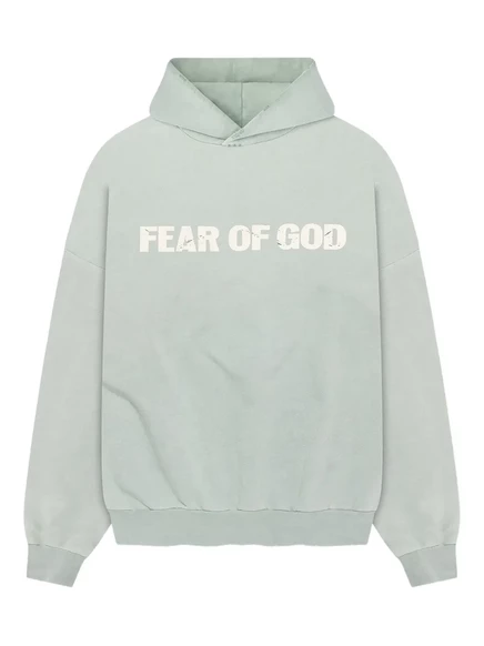 Мужское худи Fear of God Heaven, зеленое