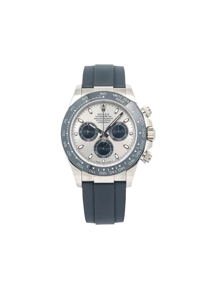 Мужские часы Rolex Daytona 40 мм белое золото, серый циферблат