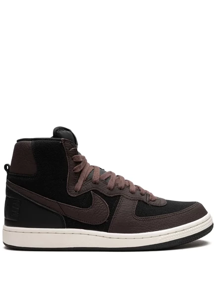 Унисекс высокие кроссовки Nike Terminator High коричневые