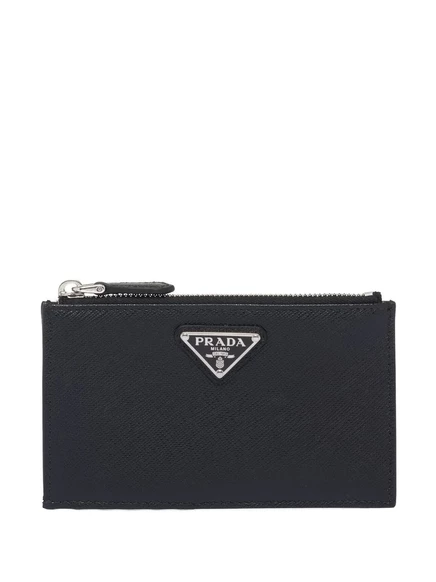 Женский кардхолдер Prada Saffiano, черный