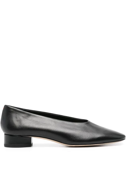 Кожаные туфли-лодочки Aeyde Delia 25 мм black