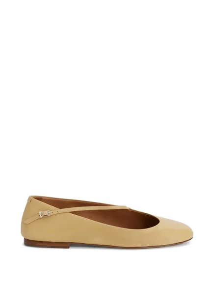 Балетки-балетки Jil Sander с асимметричным ремешком