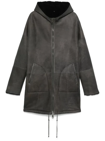 Двустороннее пальто Giorgio Brato grey