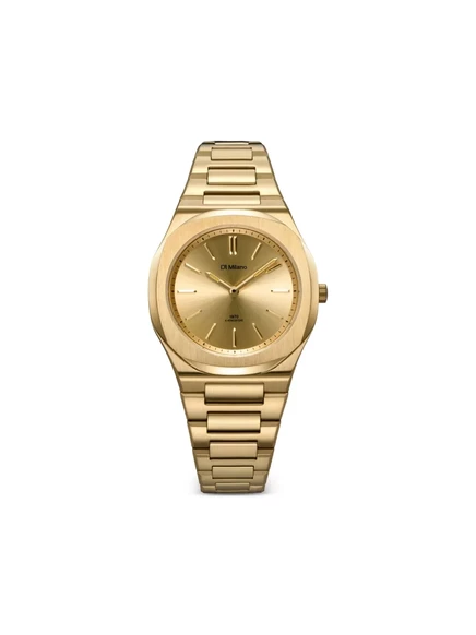 Женские часы D1 Milano Ultra Thin 34 мм, золотистые