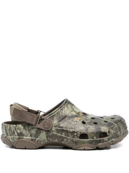 Сандалии с камуфляжным принтом Crocs x Realtree  green