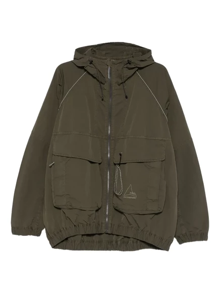 Мужская куртка ROA x Wander Garment с капюшоном, зеленая