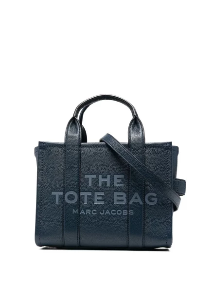 Маленькая сумка-тоут Marc Jacobs The Leather Tote, синяя