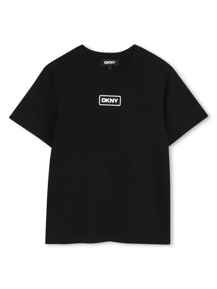 Футболка с логотипом Dkny Kids black