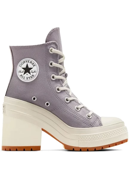 Роскошные сапоги на высоком каблуке Converse Chuck 70 purple