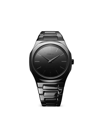Мужские часы D1 Milano Ultra Thin 38 мм, черный