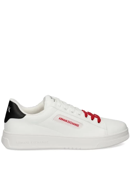 Кроссовки Armani Exchange с двухцветными шнурками white