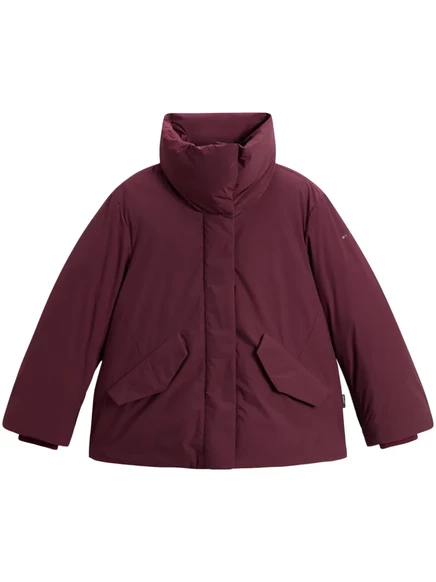 Женская пуховая куртка Woolrich Cocoon, красная
