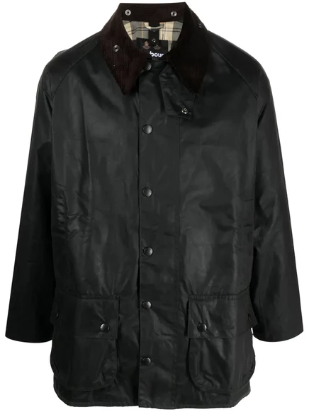 Мужская восковая куртка Barbour, шалфейная