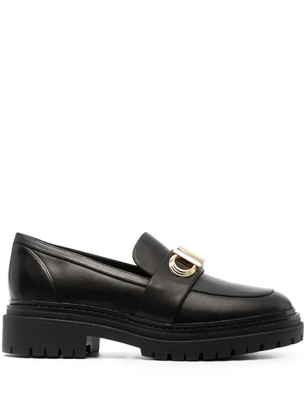 Женские лоферы MICHAEL Michael Kors Parker с логотипом, черные