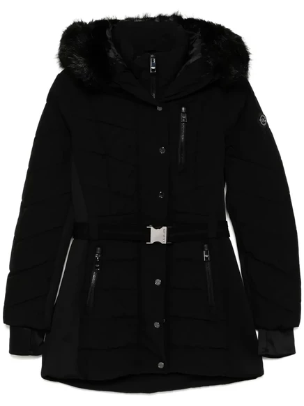 Куртка с шевроном на поясе от Майкла Майкла Корса black