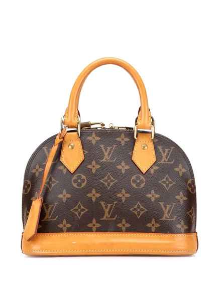 Сумка Alma BB с монограммой, бывшая в употреблении у Louis Vuitton в 2017 году brown