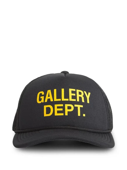 Унисекс кепка Gallery Dept. тракер с сеткой, черная