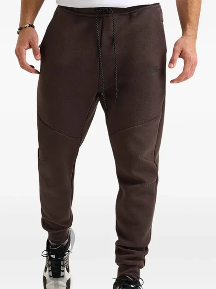 Мужские джоггеры Nike Tech Fleece, темно-коричневые
