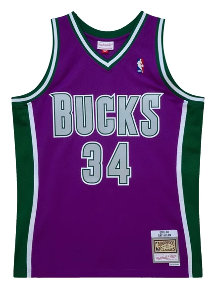 Мужская майка Mitchell & Ness Ray Allen, фиолетовая