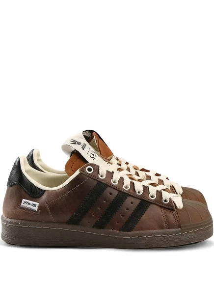 Кроссовки adidas superstar 82 x song for the mute, коричневые