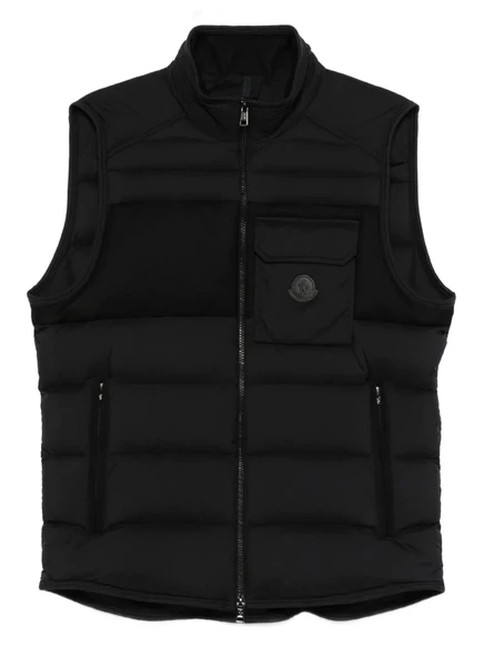 Монклер в роскошном жилете black