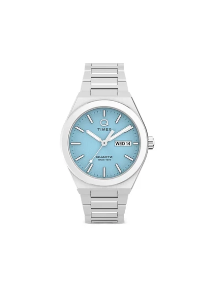 Мужские часы Timex Continental 39 мм, голубой циферблат