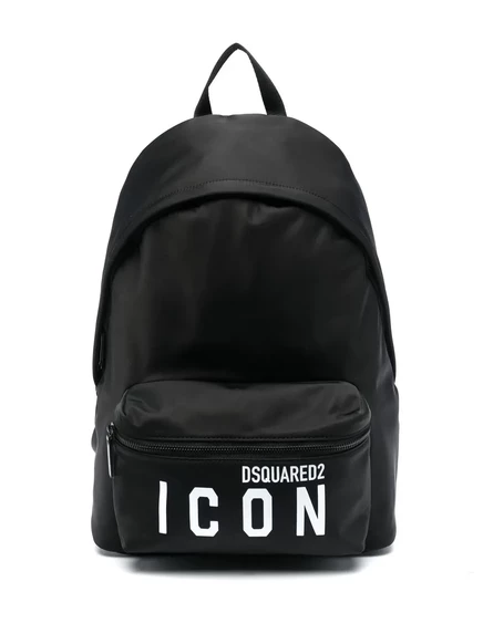 Рюкзак с логотипом DSQUARED2 Icon black