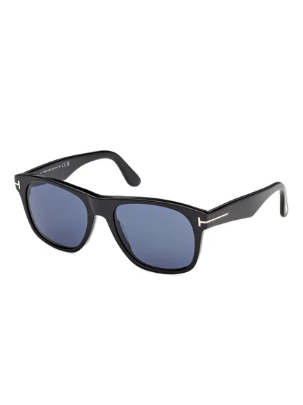 Солнцезащитные очки в прямоугольной оправе TOM FORD Eyewear black