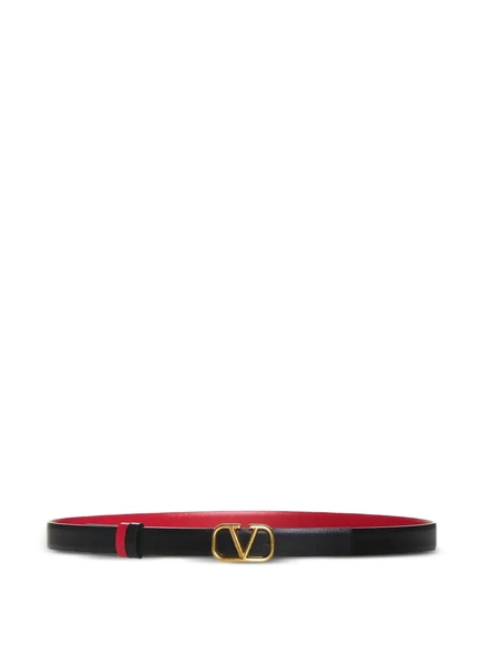 Женский ремень Valentino Garavani VLogo, черный