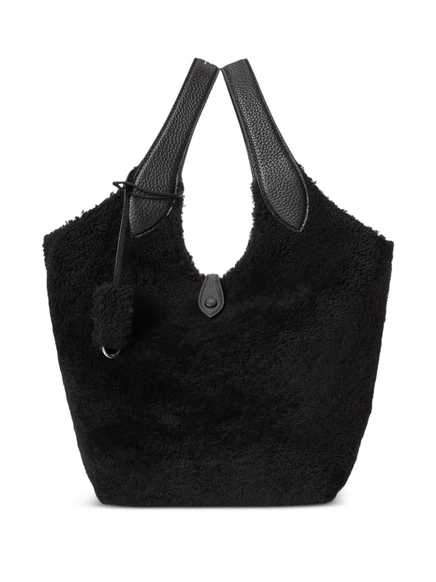 Сумка из овечьей кожи Polo Ralph Lauren Play black