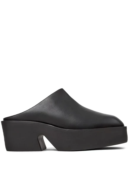 Кожаные мулы Camper Billie black
