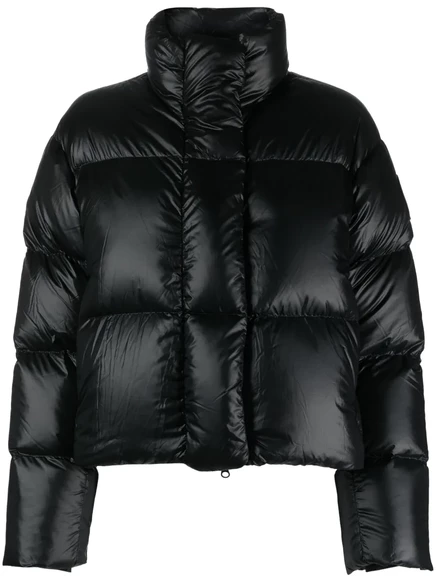 Женская укороченная пуховая куртка Canada Goose Cypress, черная
