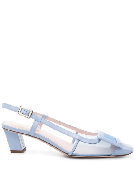Туфли-лодочки Roger Vivier 45 мм Belle Vivier blue