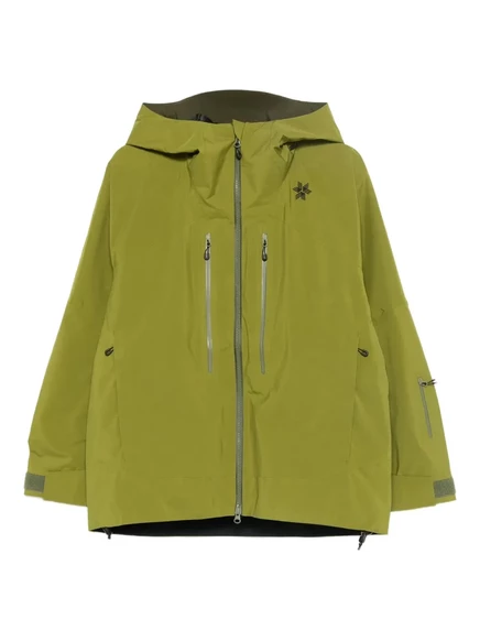 Мужская куртка Goldwin водонепроницаемая GORE-TEX с капюшоном, зеленая