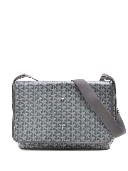 Сумка-мессенджер Goyard, бывшая в употреблении 2000-2025 гг., Goyardine Capetien MM, сумка через плечо grey