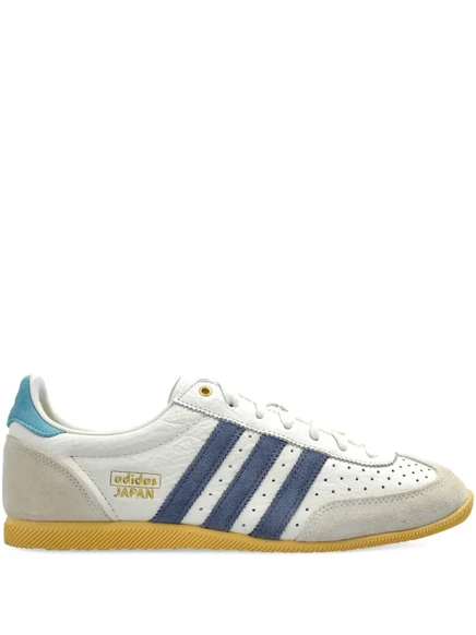японские кожаные кроссовки adidas white