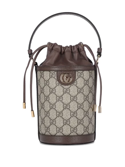 Сумка-ведро Gucci mini Ophidia brown