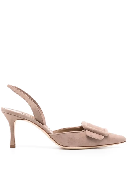 Женские туфли Manolo Blahnik Maysli, бежевые