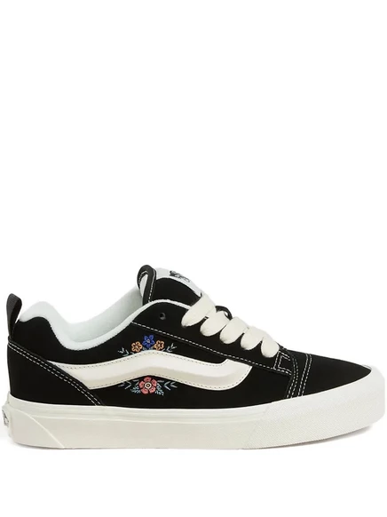 Унисекс кеды Vans Knu Skool с вышивкой, черные