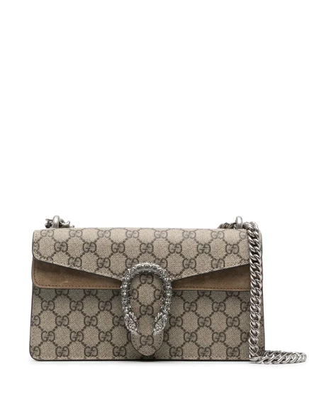 Женская сумка через плечо Gucci Dionysus small GG, бежевая